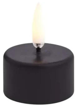UYUNI LED Teelicht 400 4x2,1 cm Plain Black