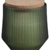 UYUNI Scented LED Duftkerze im Glas 8,5x9,5 cm Serenity green