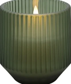 UYUNI Scented LED Duftkerze im Glas 8,5x9,5 cm Serenity green