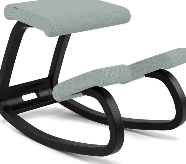 Varier® Variable™ Kniestuhl Esche schwarz TON67089 Tonal grün