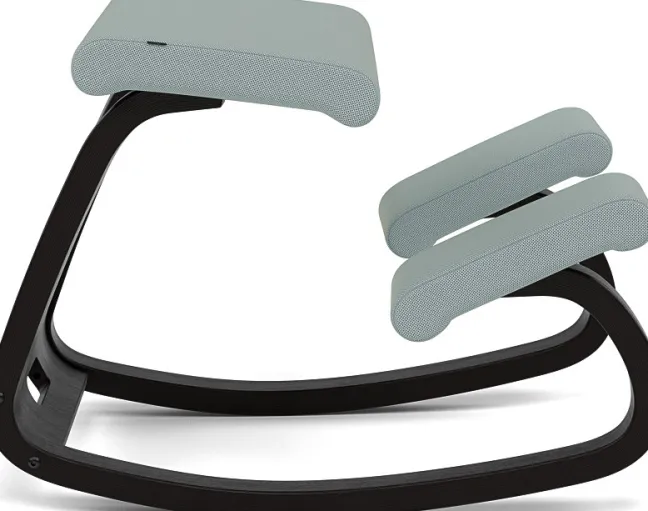 Varier® Variable™ Kniestuhl Esche schwarz TON67089 Tonal grün