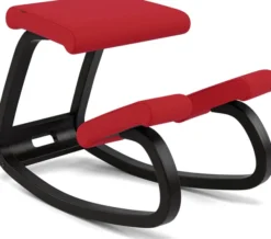 Varier® Variable™ Kniestuhl Esche schwarz TON64208 Tonal rot