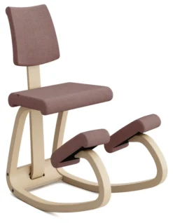 Varier® Variable™ Plus Kniestuhl Esche natur REW648 Re-wool apricot