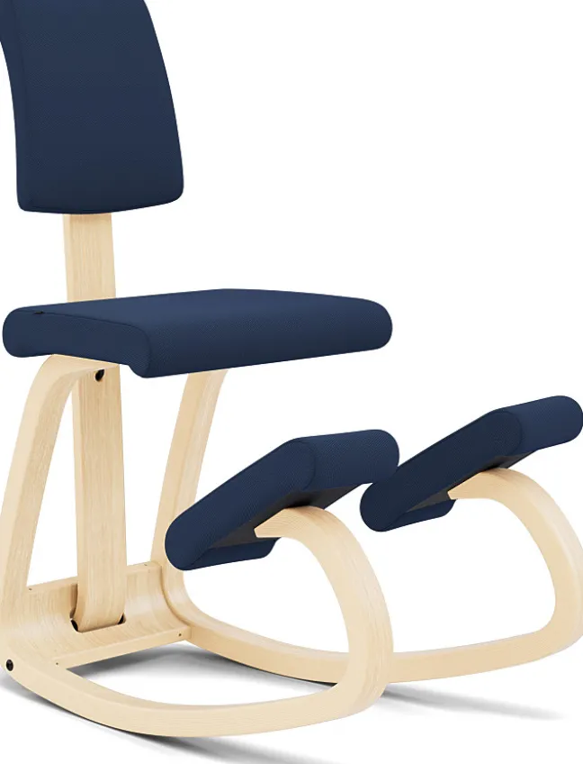 Varier® Variable™ Plus Kniestuhl Esche natur TON66286 Tonal blau