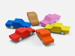 waytoplay Back & Forth Spielzeugauto Holz blau