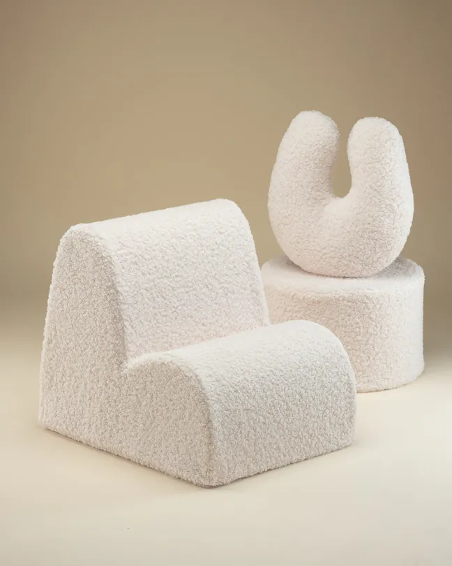 Wigiwama Hocker Cream White W597720