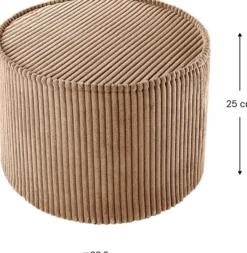 Wigiwama Hocker Toffee W597942