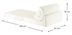 Wigiwama Sessel Flipster Cream White W599106