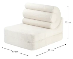 Wigiwama Sessel Flipster Cream White W599106