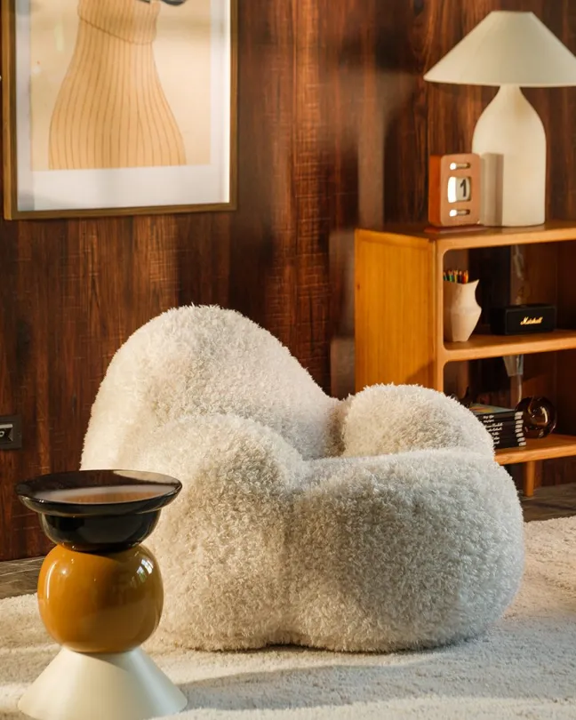 Wigiwama Sessel Momo Chair Cream White W000397