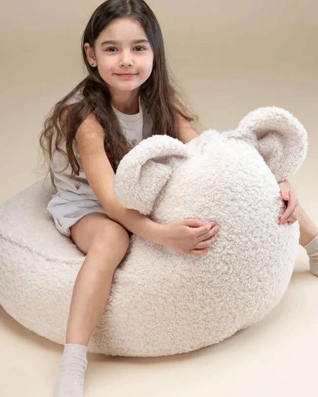 Wigiwama Sitzsack Bär Cream White W597904