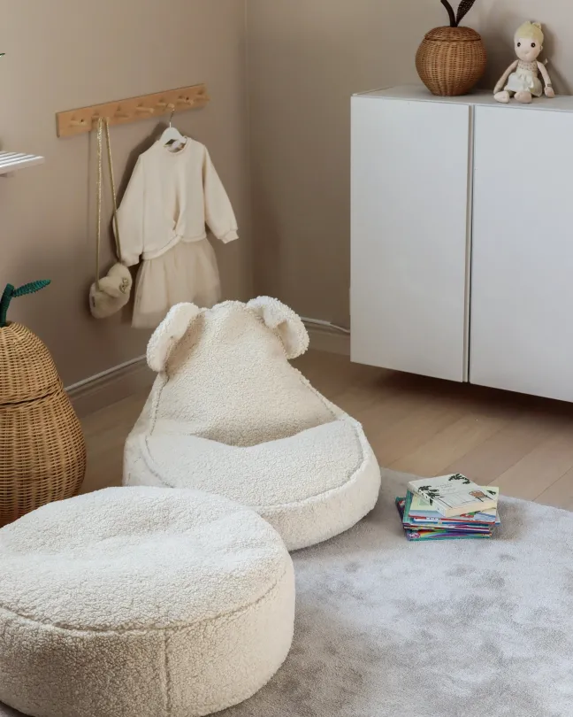 Wigiwama Sitzsack Bär Cream White W597904