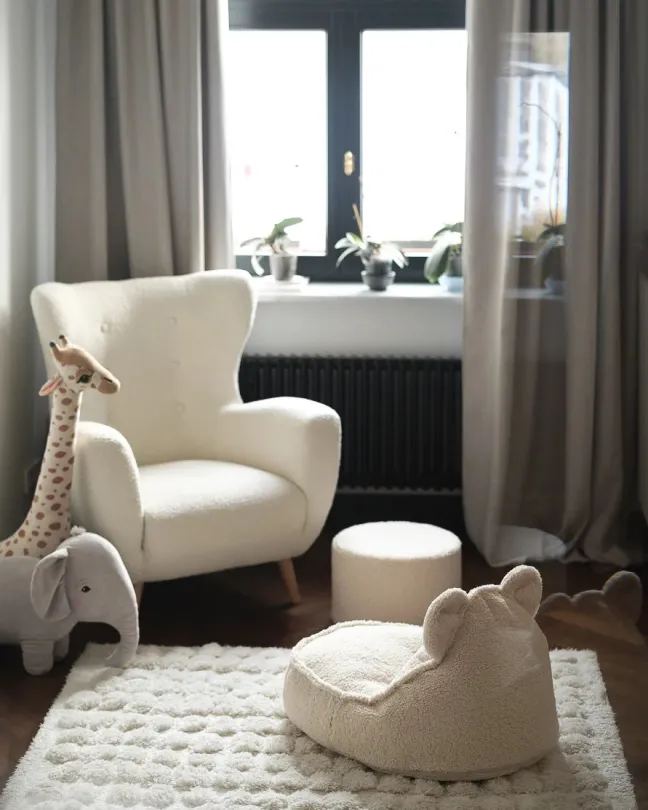 Wigiwama Sitzsack Bär Cream White W597904