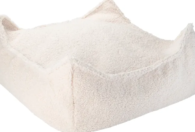 Wigiwama Sitzsack Ottomane Cream White W598246