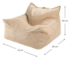 Wigiwama Sitzsack Sessel Brown Sugar W596327