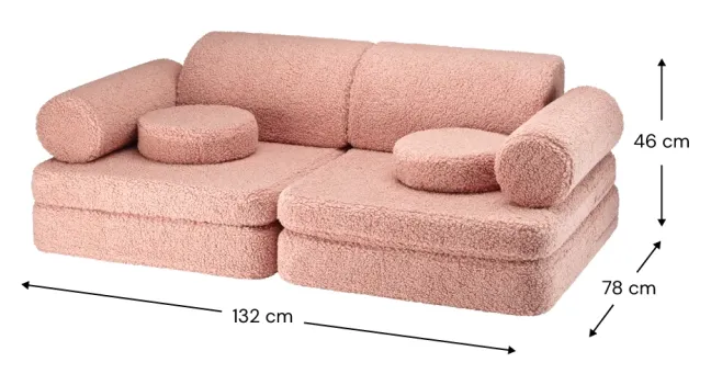 Wigiwama Sofa Guava Pink W598406