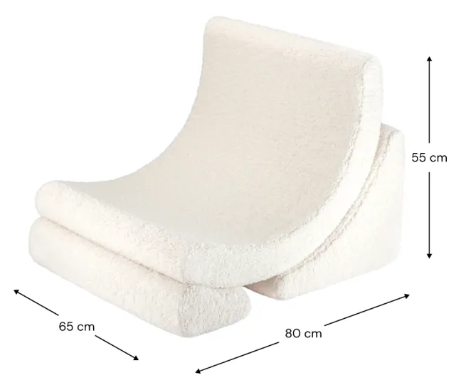 Wigiwama Stuhl Moon Cream White W598291