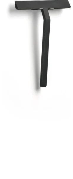 ZONE Denmark Duschabzieher mit Halter Rim 22cm schwarz