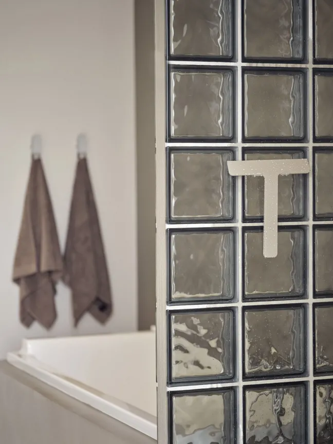ZONE Denmark Duschabzieher mit Halter Ume taupe