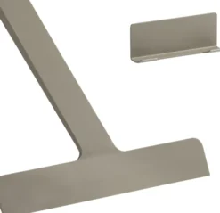ZONE Denmark Duschabzieher mit Halter Ume taupe