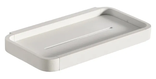 ZONE Denmark Duschregal Rim 22x11x2 cm weiß