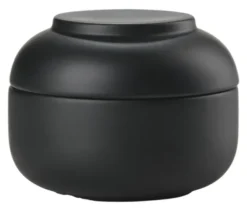 ZONE Denmark Gefäß mit Deckel Sensu 10 x 7,5 cm Black