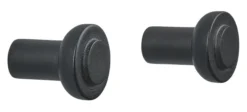 ZONE Denmark Haken Sensu 2,5 x 3 cm 2 Stück Black Birke