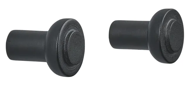 ZONE Denmark Haken Sensu 2,5 x 3 cm 2 Stück Black Birke