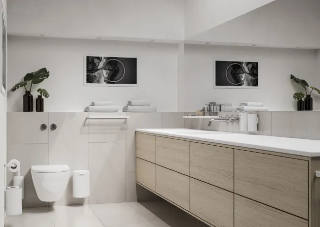 ZONE Denmark Halter für Toilettenpapier Rim weiß