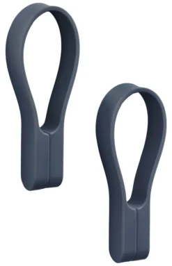 ZONE Denmark Handtuchhalter Loop magnet 2 Stück Royal blau