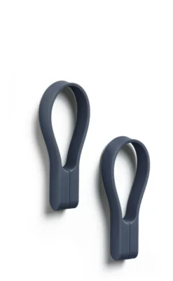 ZONE Denmark Handtuchhalter Loop magnet 2 Stück Royal blau