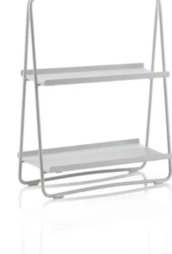 ZONE Denmark Regal A-Table 58cm Metall hellgrau