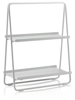 ZONE Denmark Regal A-Table 58cm Metall hellgrau