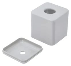 ZONE Denmark Taschentuchbox Ume 13 x 13 x 15,1 cm grau