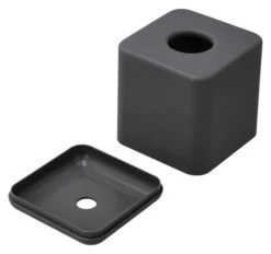 ZONE Denmark Taschentuchbox Ume 13 x 13 x 15,1 cm schwarz