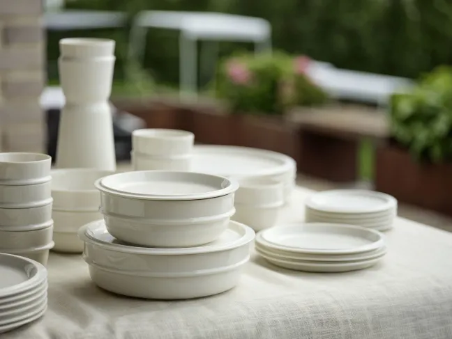 ZONE Denmark Teller Eau 20 cm Offwhite Porzellan