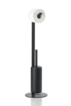 ZONE Denmark Toilettenbutler mit Bürste Rim 74cm schwarz