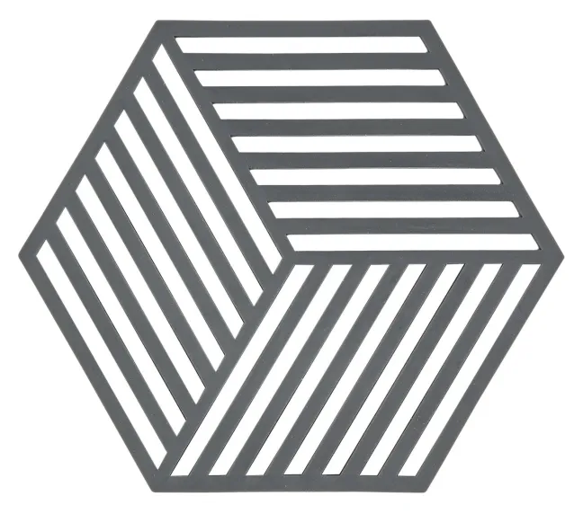 ZONE Denmark Untersetzer Hexagon Cool Grey