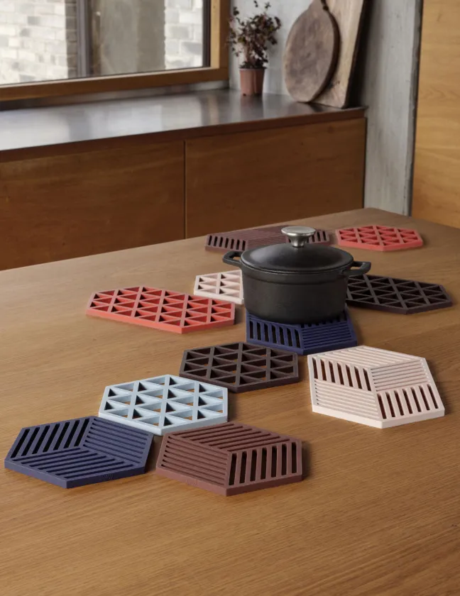 ZONE Denmark Untersetzer Hexagon Midnight