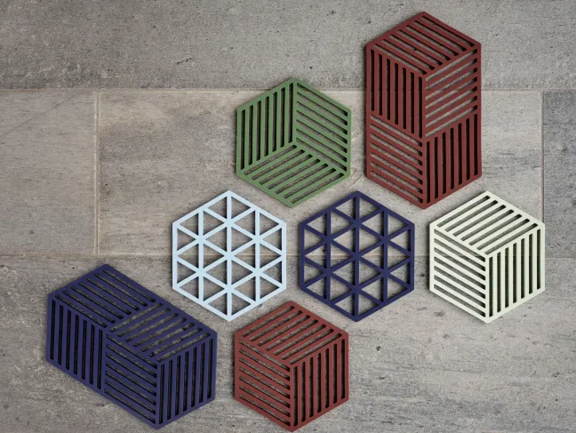 ZONE Denmark Untersetzer Hexagon Mint