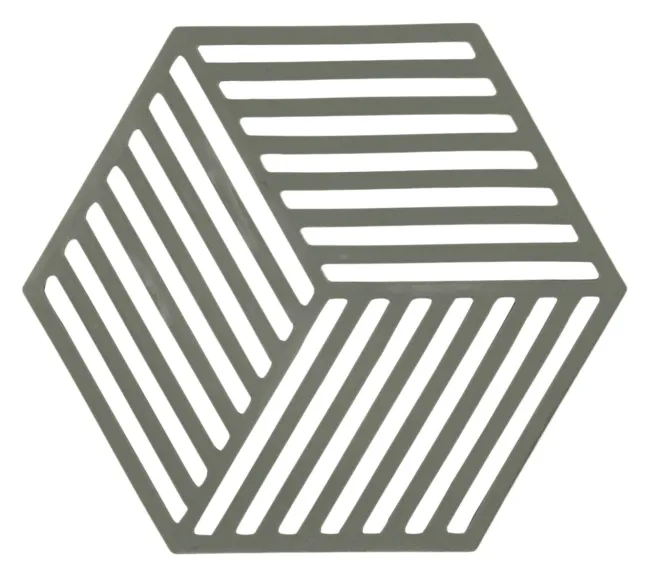 ZONE Denmark Untersetzer Hexagon Olive green