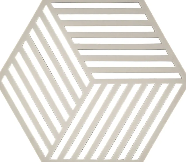 ZONE Denmark Untersetzer Hexagon Warm Grey