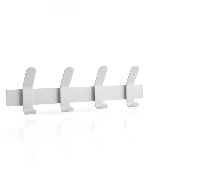 ZONE Denmark Wandgarderobe A-Rack Metall hellgrau