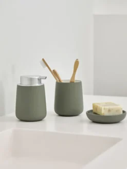 ZONE Denmark Zahnbürstenbecher Nova Olive green