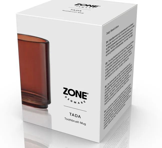 ZONE Denmark Zahnbürstenbecher Tada Brown