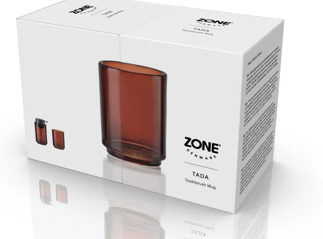 ZONE Denmark Zahnbürstenbecher Tada Brown