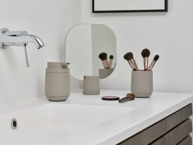 ZONE Denmark Zahnbürstenbecher Time Concrete