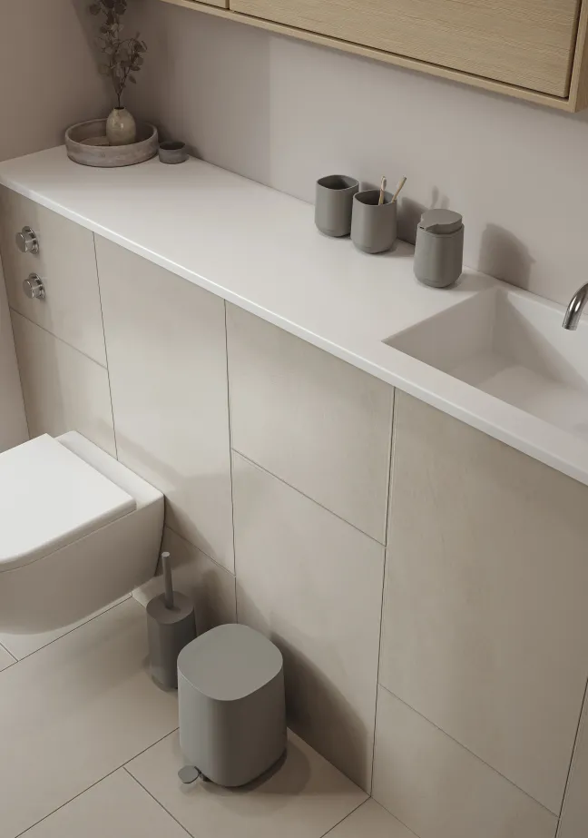ZONE Denmark Zahnbürstenbecher Time Concrete
