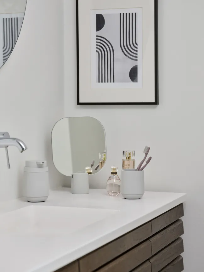 ZONE Denmark Zahnbürstenbecher Time Soft Grey