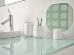 ZONE Denmark Zahnbürstenbecher Time White